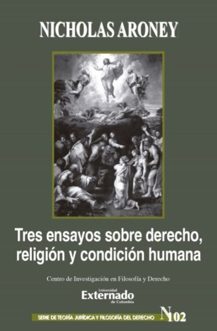 Portada de TRES ENSAYOS SOBRE DERECHO RELIGION Y CONDICION HUMANA
