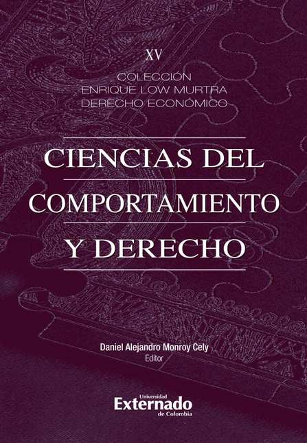 Portada de DERECHO ECONOMICO (XV) ENRIQUE LOW MURTRA CIENCIAS DEL COMPORTAMIENTO Y DERECHO