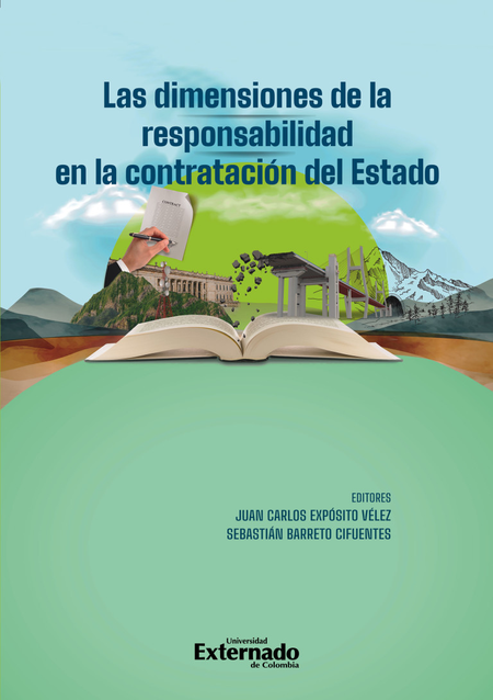 Portada de DIMENSIONES DE LA RESPONSABILIDAD EN LA CONTRATACION DEL ESTADO, LAS