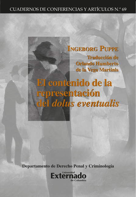 Portada de CONTENIDO DE LA REPRESENTACION DEL DOLUS EVENTUALIS, EL