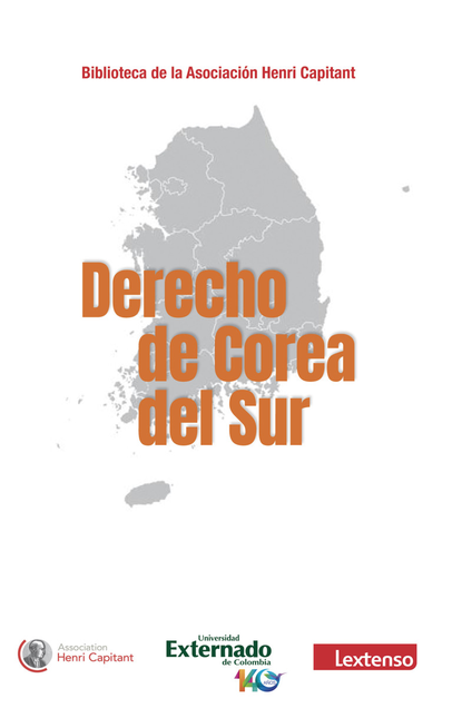Portada de DERECHO DE COREA DEL SUR