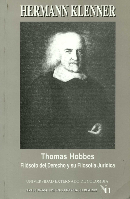 Portada de THOMAS HOBBES FILOSOFO DEL DERECHO Y SU FILOSOFIA JURIDICA. T.J. # 11