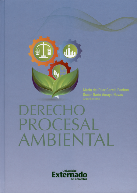 Portada de DERECHO PROCESAL AMBIENTAL de AMAYA NAVAS, Óscar Darío