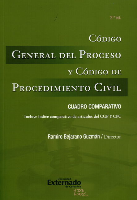 Portada de CODIGO GENERAL DEL PROCESO Y (2ª ED) CODIGO DE PROCEDIMIENTO CIVIL