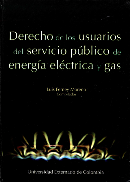Portada de DERECHO DE LOS USUARIOS DEL SERVICIO PUBLICO DE ENERGIA ELECTRICA Y GAS