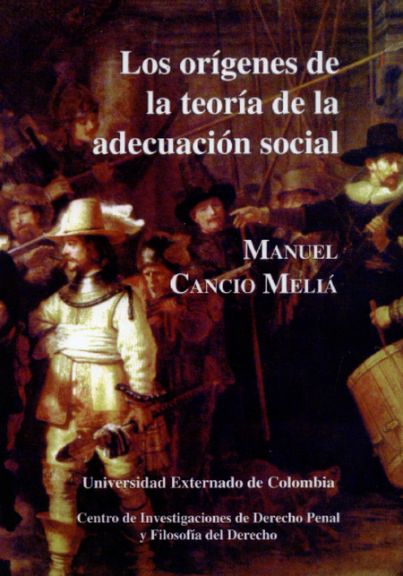 Portada de ORIGENES DE LA TEORIA DE LA ADECUACION SOCIAL. ESTUDIOS # 2, LOS