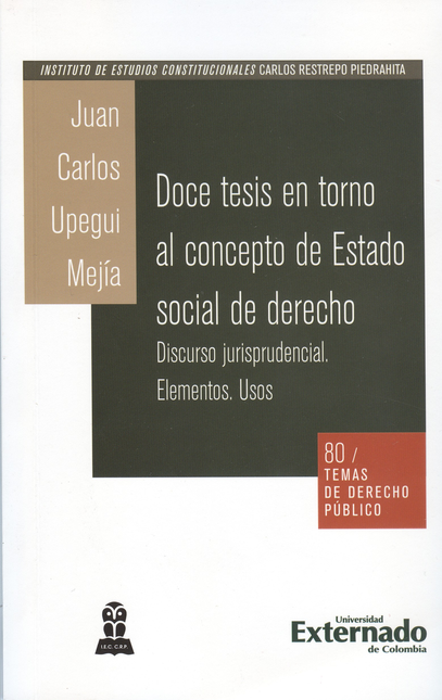 Portada de DOCE TESIS EN TORNO AL CONCEPTO DE ESTADO SOCIAL DE DERECHO