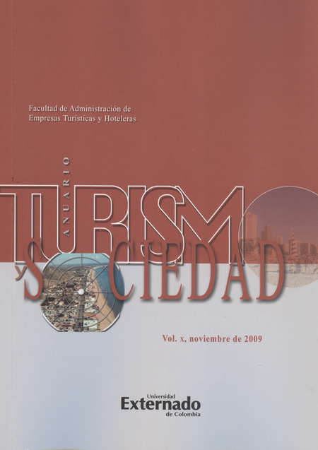 Portada de REV. TURISMO Y SOCIEDAD V.10 (X)