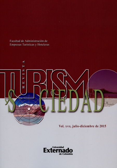 Portada de REV. TURISMO Y SOCIEDAD V.17 (XVII)