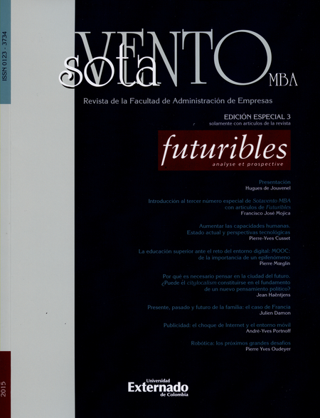 Portada de REV. SOTAVENTO EDICION ESPECIAL 3 ARTICULOS DE FUTURIBLES