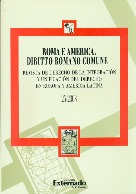 Portada de REV. ROMA E AMERICA # 025 de VARIOS, Autores
