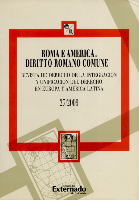 Portada de REV. ROMA E AMERICA # 027 de VARIOS, Autores