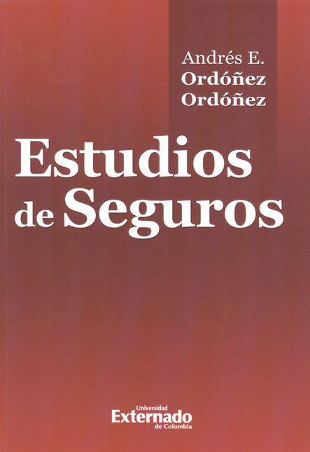 Portada de ESTUDIOS DE SEGUROS