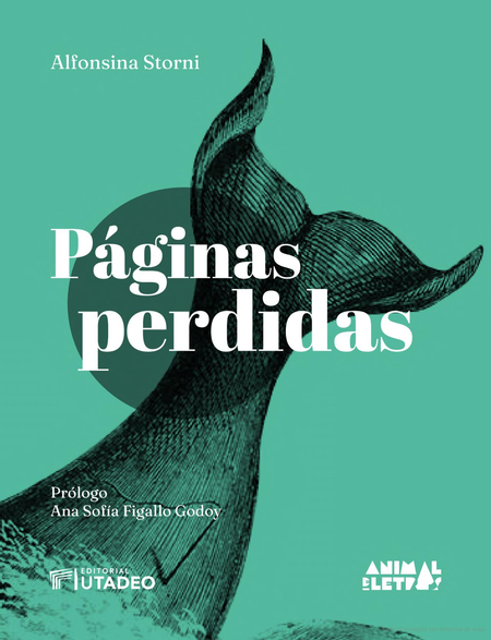 Portada de PAGINAS PERDIDAS ANIMAL DE LETRAS