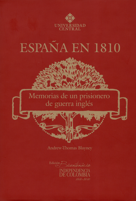 Portada de ESPAÑA EN 1810 MEMORIAS (L) DE UN PRISIONERO DE GUERRA INGLES
