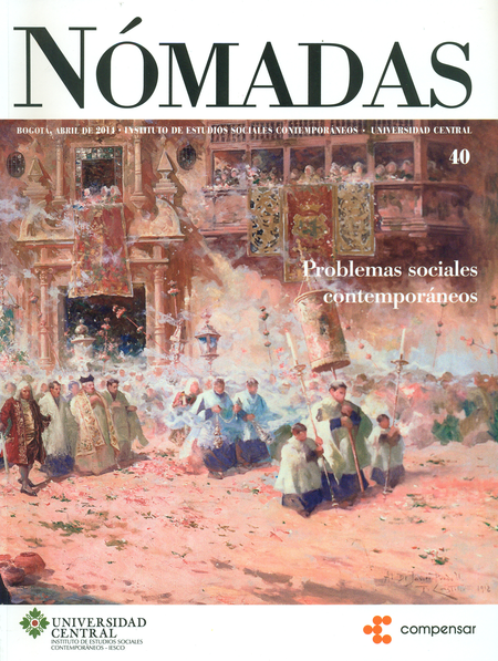 Portada de REV. NOMADAS # 040 PROBLEMAS SOCIALES CONTEMPORANEOS