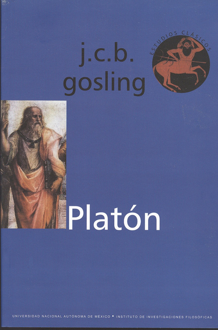 Portada de PLATON de GOSLING, J.c.