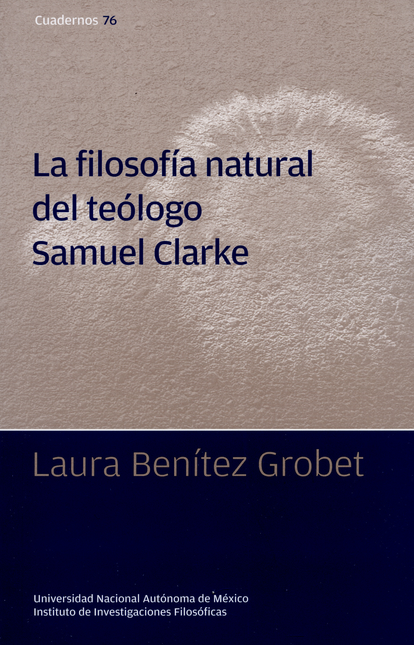 Portada de FILOSOFIA NATURAL DEL TEOLOGO SAMUEL CLARKE, LA