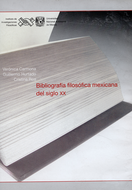 Portada de BIBLIOGRAFIA FILOSOFICA (CD) MEXICANA DEL SIGLO XX