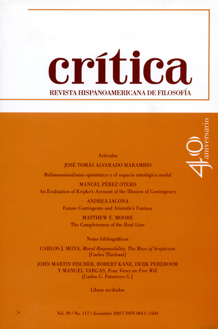 Portada de REV. CRITICA # 117