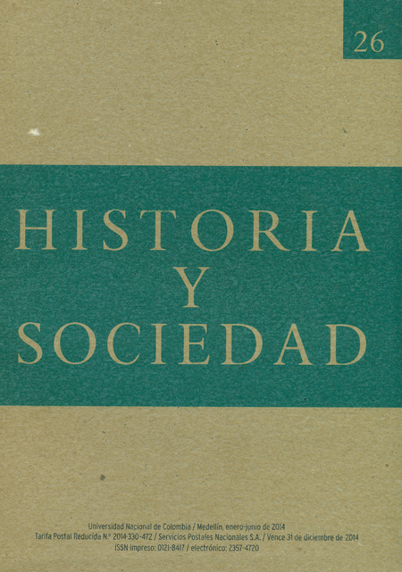 Portada de REV. HISTORIA Y SOCIEDAD # 026 de VARIOS, Autores
