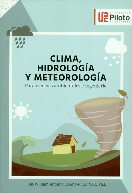 Portada de CLIMA HIDROLOGIA Y METEOROLOGIA PARA CIENCIAS AMBIENTALES E INGENIERIA