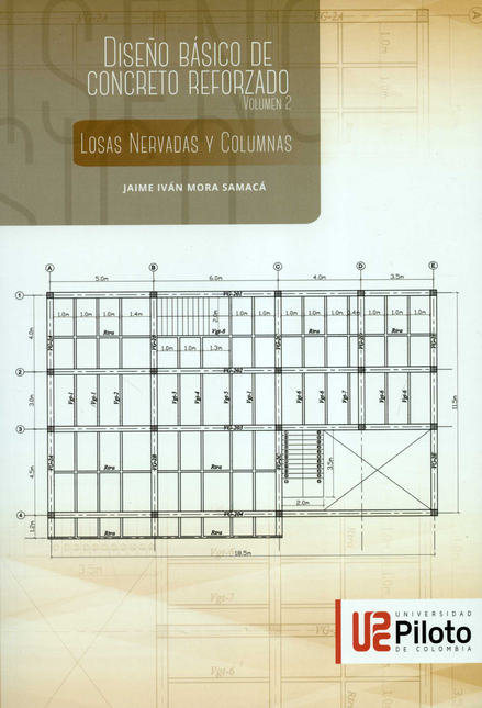 Portada de DISEÑO BASICO DE CONCRETO REFORZADO (2) LOSAS NERVADAS Y COLUMNAS