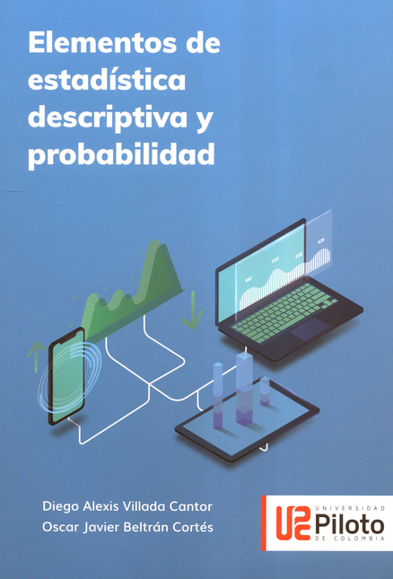 Portada de ELEMENTOS DE ESTADISTICA DESCRIPTIVA Y PROBABILIDAD