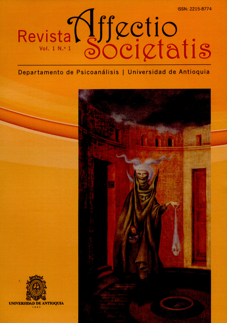 Portada de REV. AFFECTIO SOCIETATIS VOL.01-01