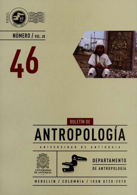 Portada de REV. BOLETIN DE ANTROPOLOGIA # 046-28