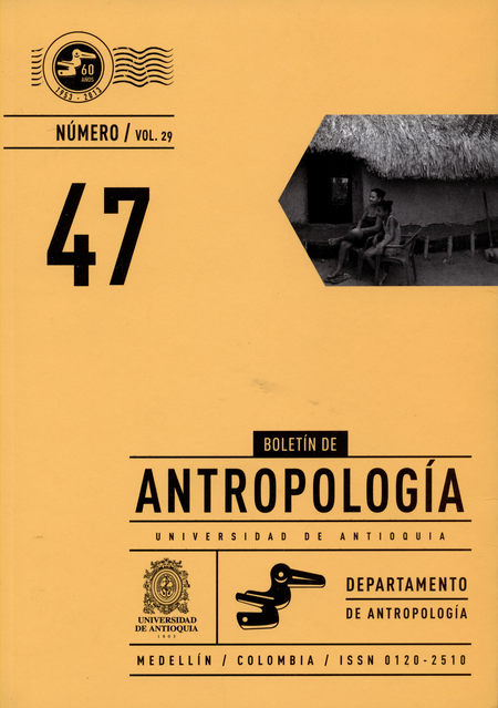 Portada de REV. BOLETIN DE ANTROPOLOGIA # 047-29