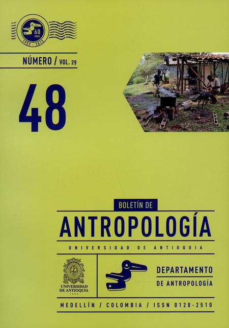 Portada de REV. BOLETIN DE ANTROPOLOGIA # 048-29