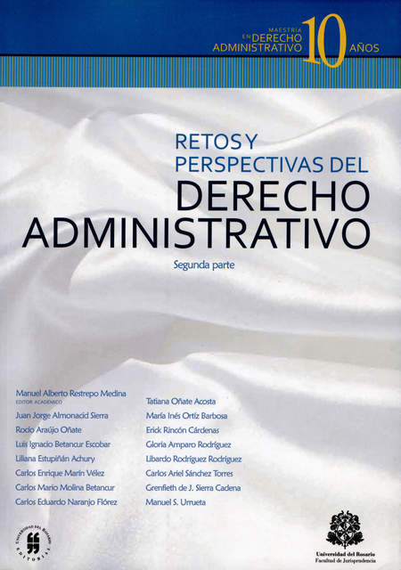 Portada de RETOS Y PERSPECTIVAS DEL DERECHO ADMINISTRATIVO. SEGUNDA PARTE