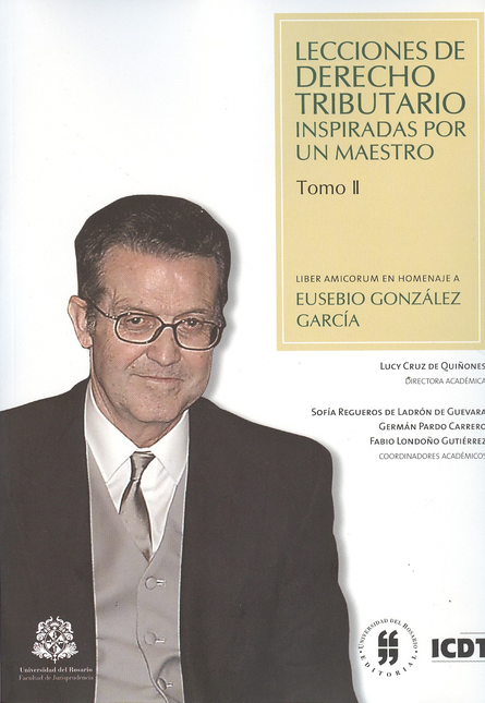 Portada de LECCIONES DE DERECHO TRIBUTARIO II INSPIRADAS POR EL MAESTRO