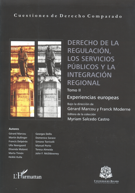 Portada de DERECHO DE LA REGULACION (TOMO II) LOS SERVICIOS PUBLICOS Y LA INTEGRACION REGIONAL