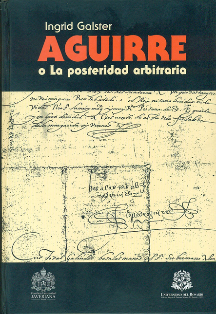 Portada de AGUIRRE O LA POSTERIDAD ARBITRARIA