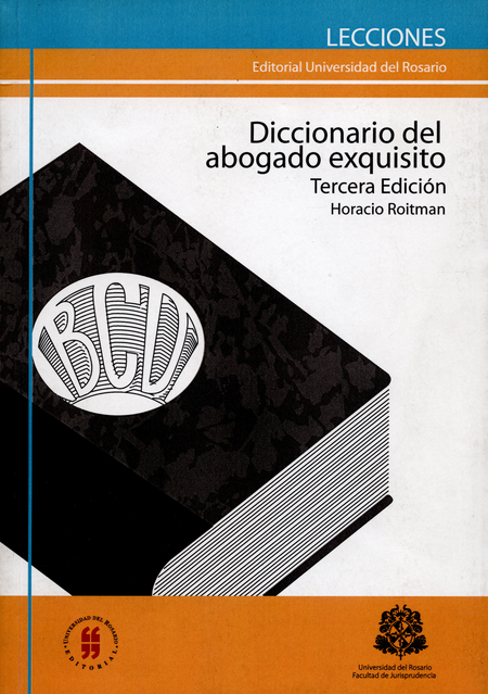 Portada de DICCIONARIO DEL ABOGADO EXQUISITO