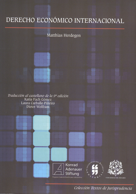 Portada de DERECHO ECONOMICO INTERNACIONAL