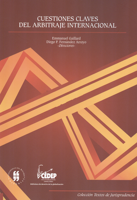 Portada de CUESTIONES CLAVES DEL ARBITRAJE INTERNACIONAL