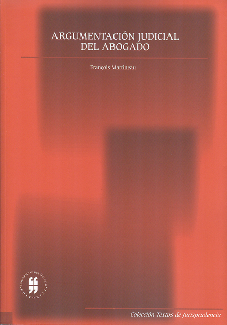 Portada de ARGUMENTACION JUDICIAL DEL ABOGADO