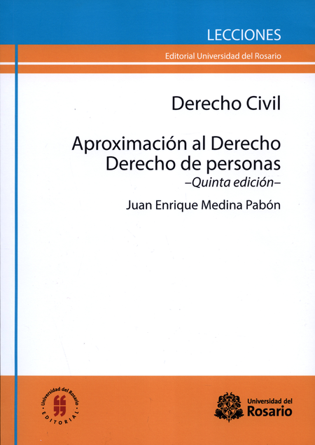 Portada de DERECHO CIVIL APROXIMACION (5ª ED) AL DERECHO DERECHO DE PERSONAS
