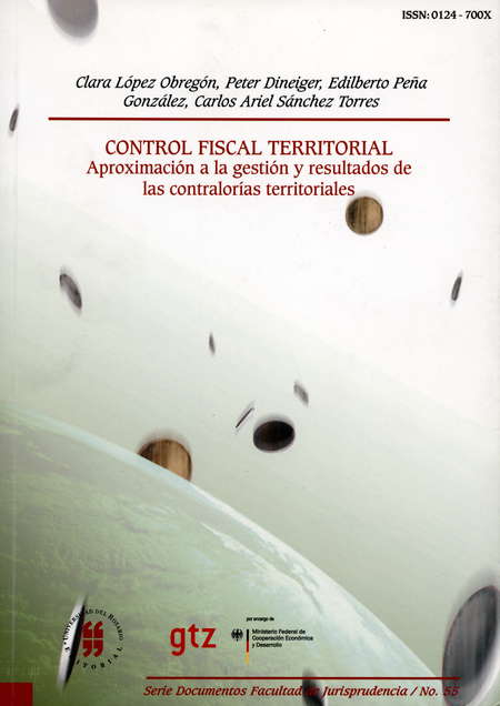Portada de CONTROL FISCAL TERRITORIAL (DOCUMENTOS # 55) APROXIMACION A LA GESTION