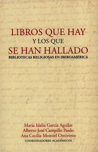 Portada de LIBROS QUE HAY Y LOS QUE SE HAN HALLADO BIBLIOTECAS RELIGIOSAS EN IBEROAMERICA