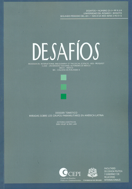Portada de REV. DESAFIOS # 23-2