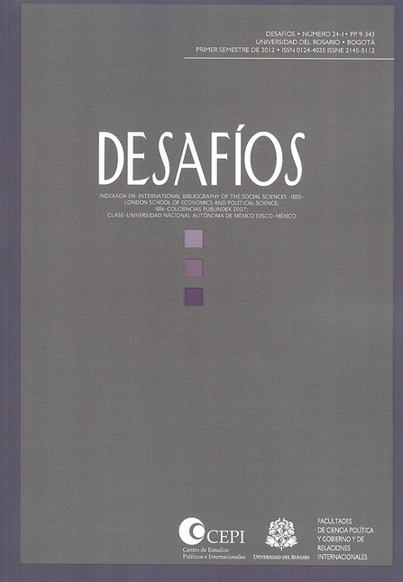 Portada de REV. DESAFIOS # 24-1