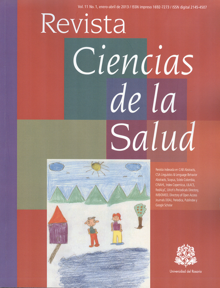 Portada de REV. CIENCIAS DE LA SALUD VOL.11 # 1
