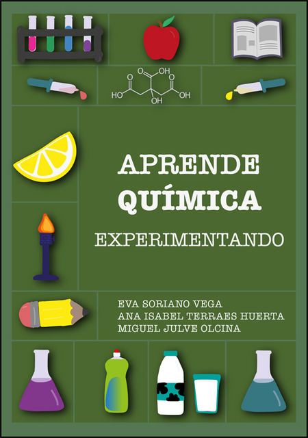 Portada de APRENDE QUIMICA EXPERIMENTANDO de SORIANO VEGA, Eva