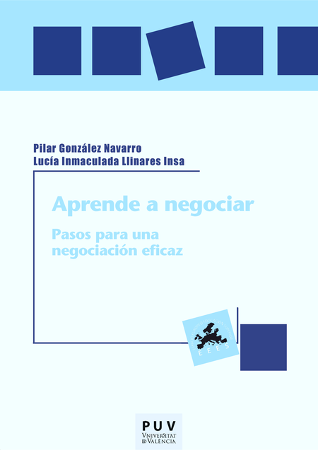 Portada de APRENDE A NEGOCIAR PASOS PARA UNA NEGOCIACION EFICAZ