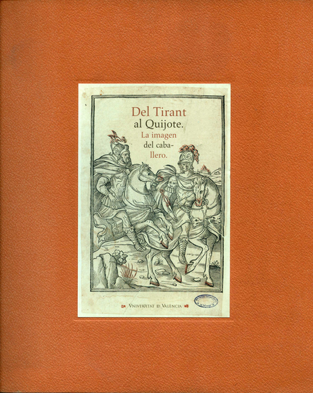 Portada de DEL TIRANT AL QUIJOTE LA IMAGEN DEL CABALLERO