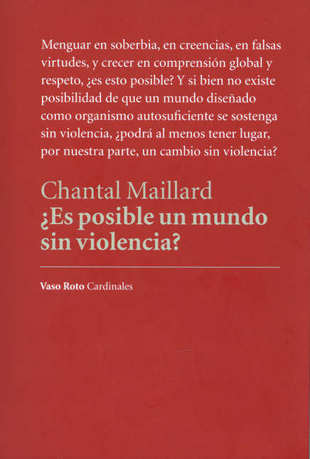 Portada de ES POSIBLE UN MUNDO SIN VIOLENCIA
